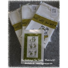 Whimsical Tea Towels  by Sa Boothroyd - Made in Gibsons BC